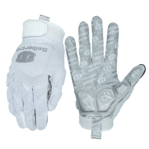 Guantes de Fútbol Americano Seibertron Ultra-Sticky Supert Grip con Palma Acolchada y Transpirable para Línea Ofensiva/Defensiva - Product Image 1