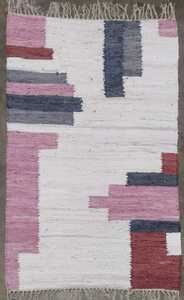 Tapis en coton multicolore pour la décoration intérieure Améliore l'espace de vie avec une touche élégante - Product Image 5