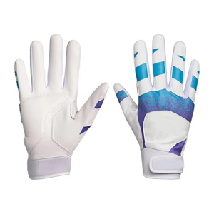 Gants de frappe de baseball en cuir véritable Paume numérique en cuir Gants de frappe de baseball à prix de gros - Product Image 1