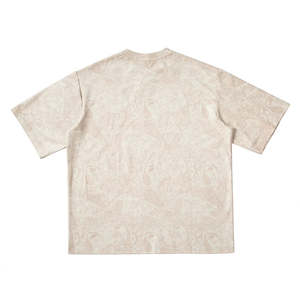 Camisetas lavadas con ácido de Hip Hop para hombre con estampado de gran tamaño, camiseta de lavado con ácido para hombre de talla grande a la venta - Product Image 2