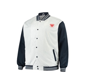 Vente en gros de veste Letterman Varsity pour homme Plus Size Faux Washed Material 100% Wool By Rukhmal Sports - Product Image 1