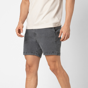 2025 Premium Quality Summer Vintage <b>Shorts</b> Dark Denim With Pocket for <b>Men</b> - Product Image 2