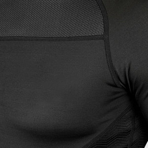 Prix de gros Gym Rash Guard personnalisé pour hommes de la longue conception de Spandex du fournisseur professionnel prix bon marché - Product Image 4