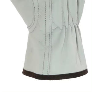 Vache fendue robuste jardin résistant aux coupures sécurité protection chauffée travail main cuir Construction gants - Product Image 4