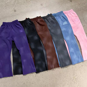 เสื้อฮู้ดดี้พิมพ์ลายคุณภาพสูง เนื้อผ้าหนา พิมพ์ลายแบบดิสเทรส รับทำโลโก้ตามสั่ง ทรงโอเวอร์ไซส์ สำหรับผู้ชาย ผลิตตามสั่ง - Product Image 3