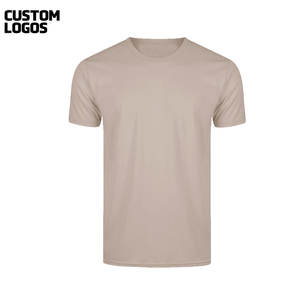 T-shirt à manches courtes pour hommes T-shirt 100% coton doux à col ras du cou pour hommes - Product Image 4