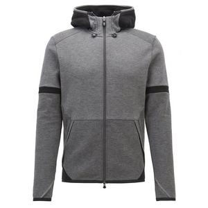Conjunto de chándales de hombre de alta calidad al por mayor manga larga casual cremallera completa correr deportes chándal 2 100% algodón invierno con cuentas - Product Image 5