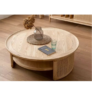 Mesa de ratán decorativa de lujo hecha a mano de estilo moderno, diseño personalizado, entrega rápida, fabricante natural de Vietnam para muebles para el hogar - Product Image 6