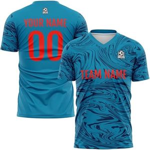 Uniforme de football sublimé de qualité supérieure, confortable, à séchage rapide, personnalisable avec le nom et le numéro du joueur - Product Image 6