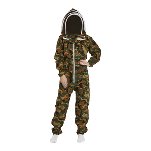 Chaqueta de apicultura hecha en Pakistán de buena calidad con logotipo impreso personalizado 2025, precio barato, Algodón ligero, apicultura ventilada - Product Image 2