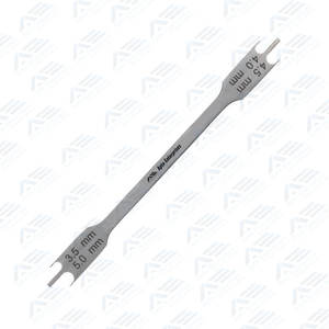 Equipos Dentales, Instrumentos Dentales, Instrumentos Médicos, Medidor de Altura de Brackets Más Vendido con Medidor de Altura de 3.5mm, 4.0mm y 4.5mm - Product Image 4