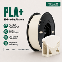 Filamen PLA 1.75mm 1KG Gulungan Filamen Printer 3D PLA untuk Rak Penyangga Kertas Saring Kopi