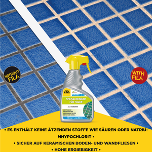 FILA Surface Care Solutions FUGANET <b>Tile</b> Grout Detergent Biodegradable Non-Acidic 750ml Spray Safe Porcelain No Acids Sodium - Product Image 4