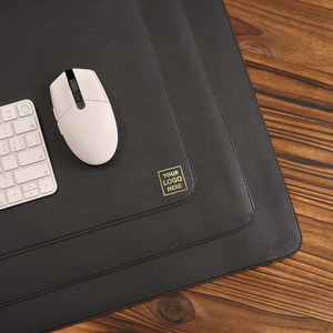 Alfombrilla de escritorio de cuero de lujo, alfombrilla de escritura para oficina, alfombrilla de ratón para ordenador portátil, antideslizante, transferencia de calor, tamaño personalizable y grosor - Product Image 5
