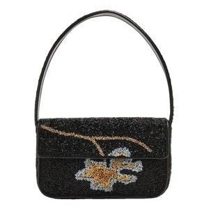 Bolso de Hombro Clásico con Cuentas Hechas a Mano, Diseño Moderno y Colorido, Bolso de Mano Elegante y a la Moda para Mujeres y Niñas, con Correas de Algodón, para el Día del Juego - Product Image 1