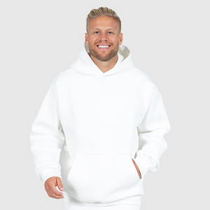 Sudadera con Capucha Extra Grande de Felpa Gruesa de Primera Calidad, 100% Algodón, Diseño Personalizado, Corte Holgado, Antiarrugas, para Hombre y Mujer - Product Image 1