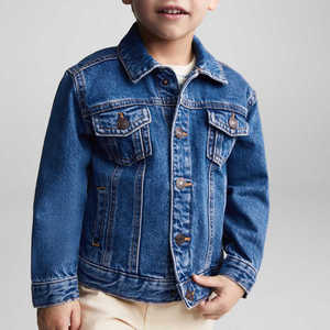 เสื้อแจ็กเก็ตยีนส์เด็กผู้ชายเสื้อแจ็กเก็ตมีสไตล์สวมใส่สบายกว่ามีจริยธรรมสำหรับตลาดทั่วโลก - Product Image 6