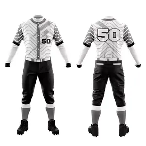 New <b>Light</b> Weight Comfortable Baseball Uniform Reasonable Price Baseball Uniform For Adults Sports - Product Image 6