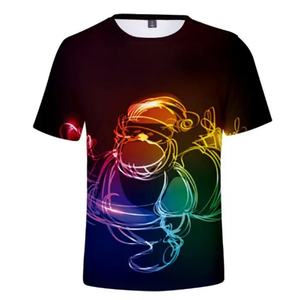 Camiseta de malla con diseño personalizado de moda, sublimación por transferencia de calor, 180g, poliéster, manga corta - Product Image 4