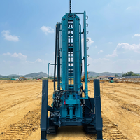 Foreuse hydraulique portable pour puits d'eau de 400 m en bon état – Machine de forage profond pour puits d'eau