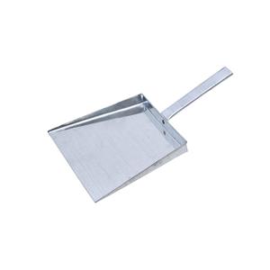 Pelle à poussière en métal noir robuste avec poignée en acier inoxydable avec bord industriel à large lèvre petit - Product Image 4