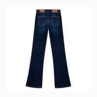 Pantalones Casuales de Lona para Mujer, Estilo Moderno, Recién Llegados, Precio Económico, Alta Calidad, Corte Acampanado Oscuro, Impermeables y Transpirables