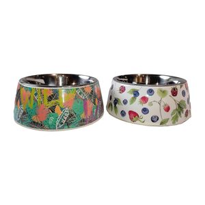 Cuenco de alimentación para mascotas de acero inoxidable y metal grande recién llegado al por mayor, cuenco desechable para perros y gatos directo de fábrica - Product Image 5