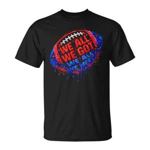 T-shirt con Grafica Sport Drip: Tutti Abbiamo Bisogno di un T-shirt Promozionale Patriottico - Product Image 1