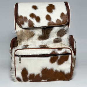 High Quality Custom Made Cowhide <b>Backpack</b> Bags New Arrival Casual Cowhide <b>Backpack</b> Bags For Sale - Product Image 4