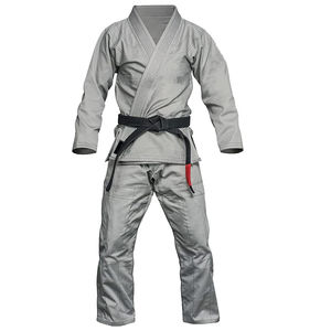 Cinturones Kimono BJJ brasileños de Jiu Jitsu Gi de algodón personalizados Unisex para adultos que incluyen protector de erupción para Artes Marciales MMA Karate - Product Image 1