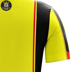 Vente en gros Nouveau maillot de football personnalisé Impression par sublimation Séchage rapide Vêtements de sport pour hommes Maillot de football - Product Image 4