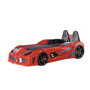 Cama de lujo moderna y barata para niños, conjunto de muebles de dormitorio, armario, cama doble - Product Image 5