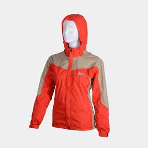 FHOH, chaqueta impermeable de concha suave para mujer, cortavientos, ropa de exterior de poliéster, recubierta, lisa, resistente al agua - Product Image 2