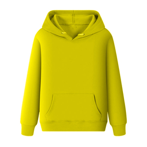 New Trend High Quality <b>Thick</b> Cotton <b>Fleece</b> Blank Plain Heavyweight Oversized Plus Size <b>Men's</b> Black Eco-Friendly Winter Hoodies - Product Image 1