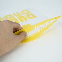 Sacs de conservation alimentaire en PE jaune personnalisés, sacs refermables pour produits frais, OEM en gros