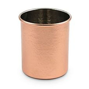 Verre à Moscow Mule en cuivre pur de qualité supérieure, design martelé, pour tous types de boissons - Product Image 1