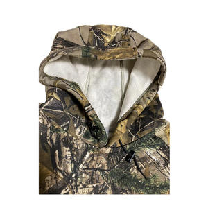 Ensemble de chasse pour homme, sweat à capuche en softshell camouflage d'hiver, doublure en coton/nylon polyester, respirant, imperméable, coupe-vent, bas prix - Product Image 3