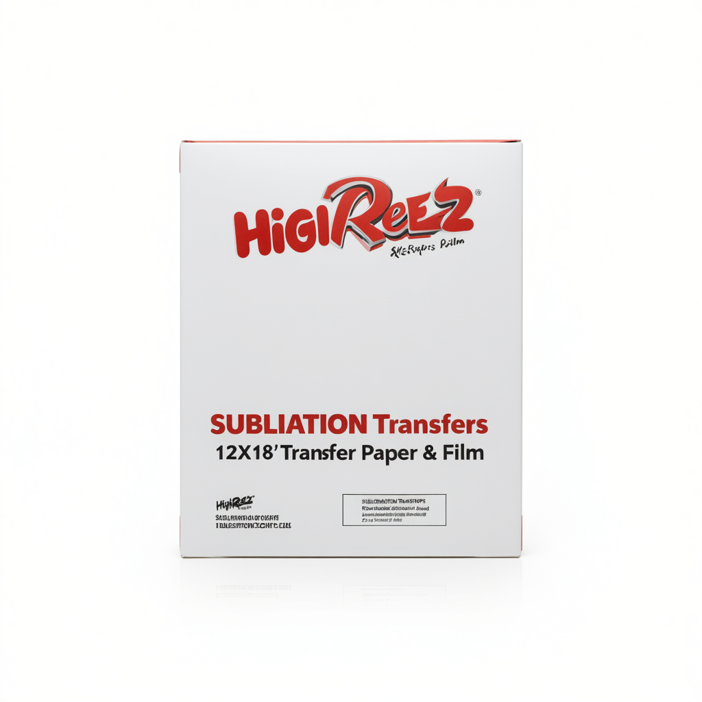 HighRez SUBLIMATION Transfers 12X18'' Transfer Paper & Film