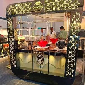 Contador de ensaladas de catering de acero inoxidable Durable Elegante y funcional King International - Product Image 1