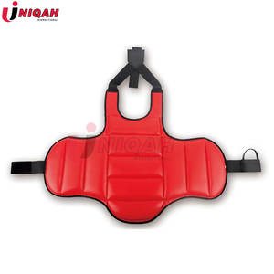 Protecteur de poitrine professionnel pour adultes et enfants garde du corps en cuir épaissi pour la boxe Sanda MMA Muay Thai Kickboxing - Product Image 6