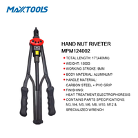 Pince à riveter professionnelle robuste pour écrous à sertir M3 M4 M5 M6 M8