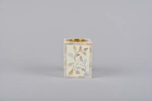 Brûleur Bakhoor de haute qualité avec incrustation de nacre Mubkhar noir de luxe pour une utilisation de parfum aromatique - Product Image 3