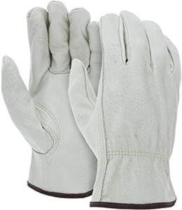 Gants de travail en cuir uni à prix avantageux, gants de sécurité non doublés pour la conduite, le cyclisme quotidien, les voyages, les sports de plein air, utilisation en toutes saisons - Product Image 5