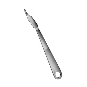 Levier en os de haute qualité incurvé 240 mm 9 12 "pointe largeur pointue 4.1mm largeur de mâchoire 17 mm levier en os Hohmann en acier inoxydable - Product Image 1