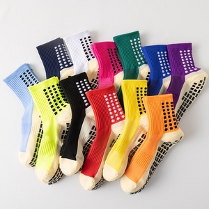 Men's Non-Slip Athletic Crew <b>Socks</b> Anti-Slip Knitted Sports <b>Socks</b> Geometric Pattern Summer Standard <b>Thickness</b> Multi-Color - Product Image 2