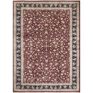 Tapis en laine noué à la main Aalam Green, motif floral Pae-6053, 9x12, tapis de salon pour adolescents, pour la décoration de la maison - Jaipur Rugs US - Product Image 1