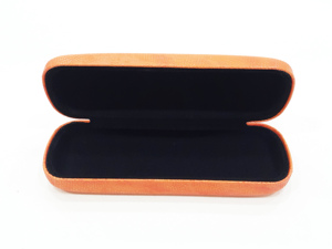 Étui rigide en cuir PU avec logo personnalisé de haute qualité pour lunettes Protection haut de gamme et design élégant - Product Image 3