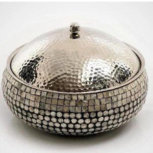 Casserole en acier inoxydable et nacre de qualité supérieure Casserole Design fait à la main servant des aliments chauffe-plats chauds - Product Image 4