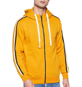 OEM High Quality Yellow Hoodie for Men Custom Logo Heavyweight Oversize Jersey Anti-Shrink & Anti-Wrinkle Made in Pakistan - Product Image 1