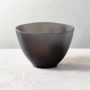 Tazón y Plato para Servir de Resina Gris Ecológica, Pulido a Mano, Apto para Lavavajillas, para Uso en el Hogar y Fiestas - Product Image 4